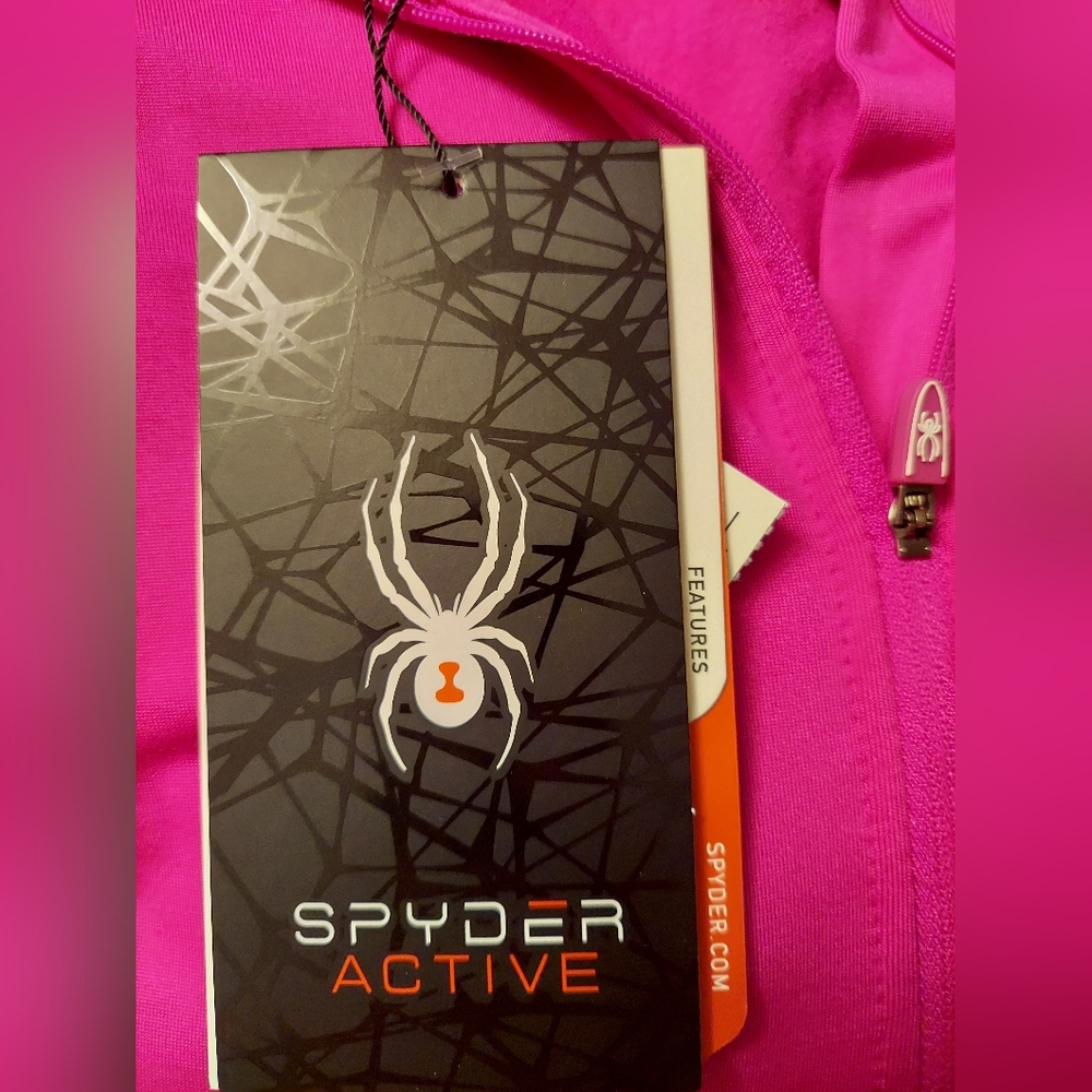 Spyder Women's Active Zip Up Jacket NWT - Picture 2 of 6